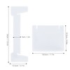 Crystal Epoxy Storage Shelf Mold Desktop Clear Silicone Die DIY