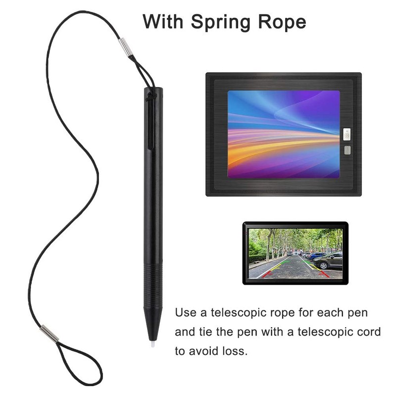 ASHATA Pen, Painting Pen Resistive with Telescopic Rope for POS
