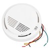Natural Gas Detector Responsive Plastic Reliable Combustible Gas Leak Alarm
