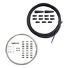 MOTOMASTER DIY Motorcycle Throttle Control Repair Kit Stainless Steel Compatible
