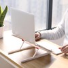RioRand Portable Laptop Desk Stand Foldable, Ergonomic Computer Stand Cooling