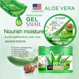 Gel De Aloe Vera Para Rostro, Cuerpo Y Cabello, Hidratante Facial De Aloe Calmante, Cuidado De La Piel Multiusos, Gel Hidratante De Aloe, Almeja Después De Las Quemaduras Sola