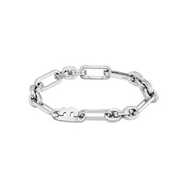 BOSS Jewellery link bracelet for women, collection Hailey, 1580322, Stainless Steel, No Gemstone