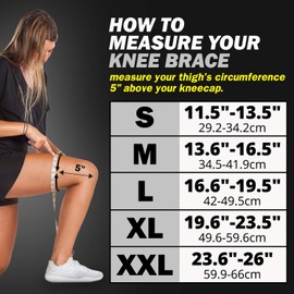 POWERLIX Knee Supporter, For Sports & Everyday Use
