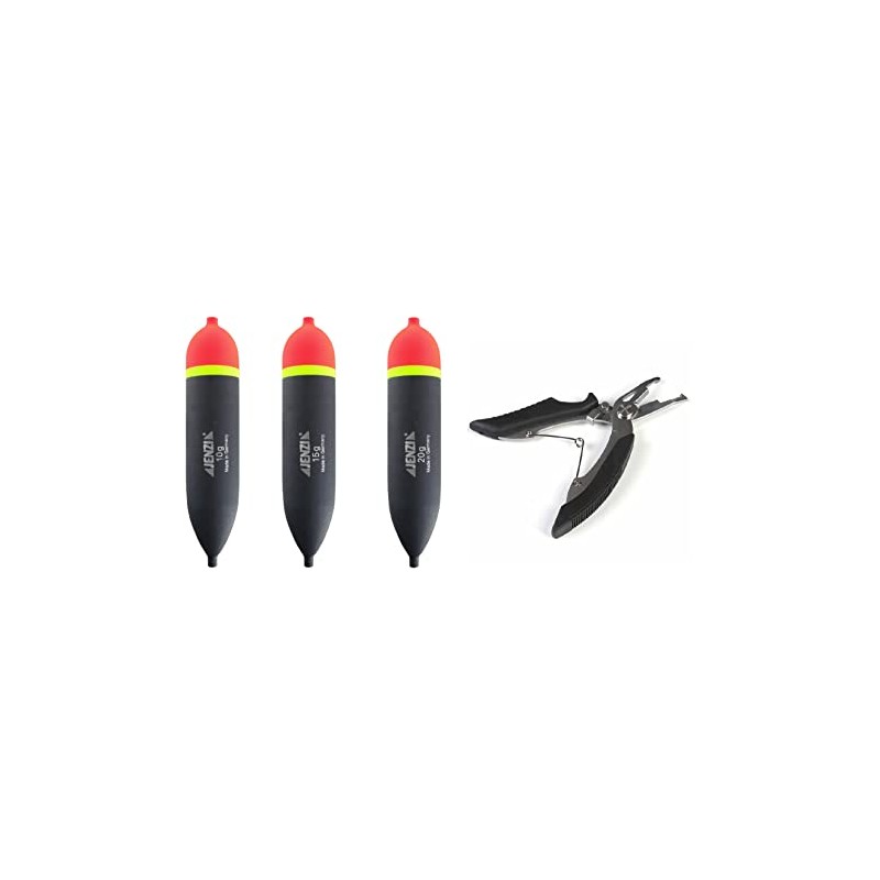 Set of 3 x Jenzi predatory fish float pike float