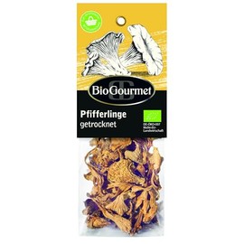 BioGourmet Chanterelles Dried Organic, 20 g - Ideal for Risotto, Sauces & Soups - Vegan & Natural