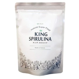 Natural Spirulina AILK King Spirulina EX (1000 Tablets), 100% Spirulina, 2 Months Supply