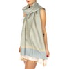 SERENITA Pashmina Shawls. Pashmina Scarfs. Large reversible wraps - Soft
