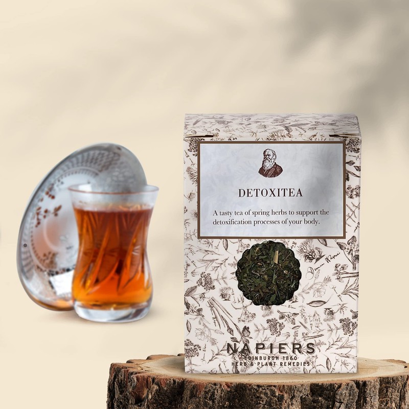 Napiers Detoxitea Herbal Blend | Loose Leaf Tea | Support