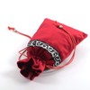 BLESSUME Bolsa de tarot, Rojo, Una talla, Bolsa con cordón