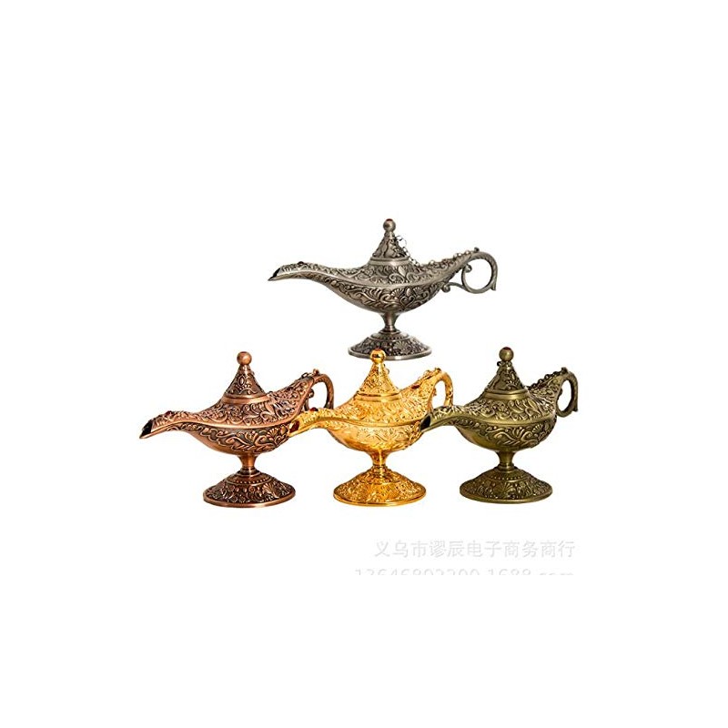 VOANZO Magic Aladdin, Retro Metal Fairy Tale Aladdin Magic Genie