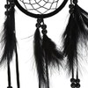 Hztyyier Dream Catcher Black Macrame Dream Catcher Pendant Craft Living