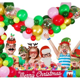 Pack of 32 Photo Props Funny Christmas Party Photo Sticks No Boring Christmas Pictures with Funny Sayings and Motifs on a Stick for the Photo Booth on Christmas and New Year