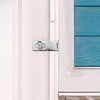 2 Pack Keyed Hasp Locks 4 Inch Twist Knob Keyed