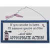 Heartwarmers No Smoking Wooden Plaque - Wooden Plaque