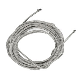 22 AWG Guitar Shielding Wire Braided Cable - 3 Meter Tinned Copper Ground Wire for Electric Guitar Bass Repair Anti-Interference Single Conductor Wire