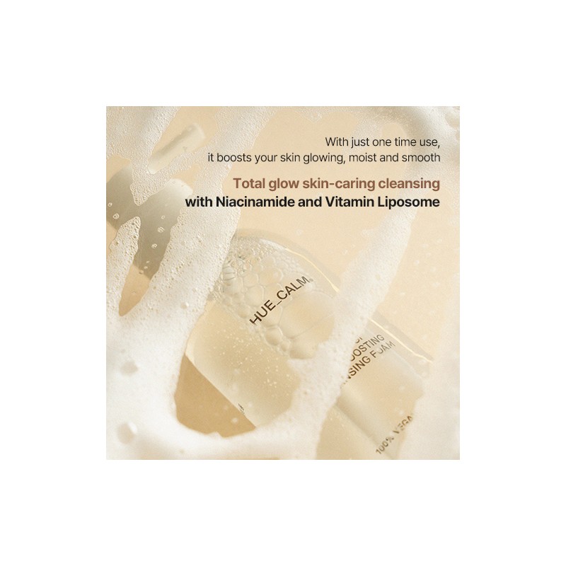 HUECALM [HUECALM]Kintsugi Glow Boosting Cleansing Foam 160ml