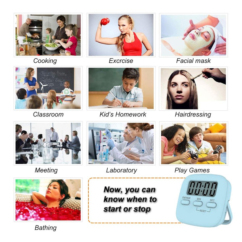Kitchen Timer, 2 Pack Digital Kitchen Timers [ 2020 Version