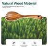 Salad Servers, Wood Salad Tongs, 10.2in Salad Spoon and Fork