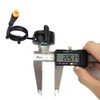 SCHUCK E-Bike Thumb Throttle 130X,Waterproof Accelerator,22.2mm/0.87in Handlebars，Left/Right Universal Bicycle Conversion