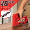 SHALL Light Duty Staple Gun for Wood - Red Upholstery