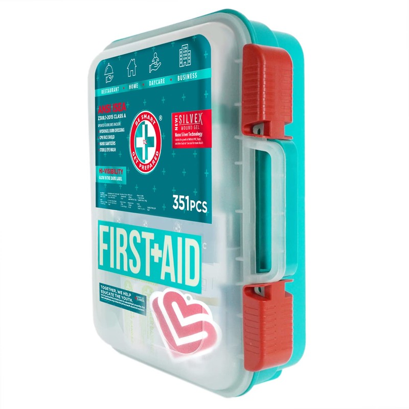 Be Smart Get Prepared - 351 Piece First Aid Kit
