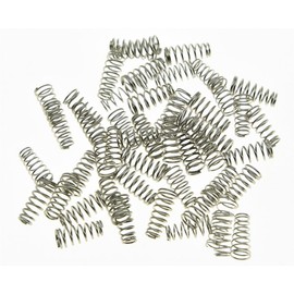 KAISH 50x Nickel Strat Tele Single Coil Pickup Spring Mounting Springs