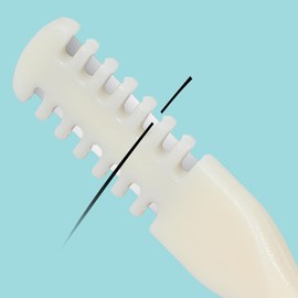 Classicseali 9 Stück Nasenhaarmesser,2-in-1 tragbarer manueller nasenhaartrimmer,360 Grad nasenhaarentferner herren mit Reinigungsbürste für Männer und Frauen,Bunt Nasierer,Unisex