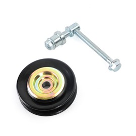 Areyourshop Air Con Belt Idler Pulley And Mounting Bolt For To-yo-ta Landcruiser HZJ75 1990-99