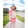 Arshiner 2 Piece Girls Tie Dye Clothes Set Cute Twist