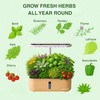aGratHav Hydroponics Growing System Kit, Indoor Herb Garden, 14 Pods