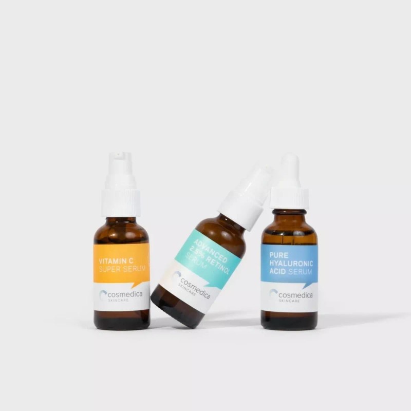 Cosmedica Trio Set Vitamin C Serum Retinol Hialuronico 3pack