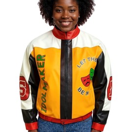 Idol Maker Let There Be Music Jacket - 90s Rapper Costume & Everyday Wear - Unisex Adult Coat - Early 1990s - Adult XX Small