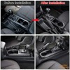 Aunginsy Car Central Control Gear Shift Panel Cover Cup Holder