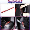 Car Seat Belt Guide Anti-Belt Pop Guards Cover Compatible with