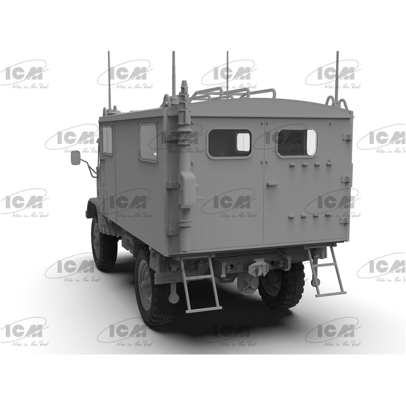 ICM ICM35137 Unimog S 404, Schwarz