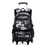 NIWEIYA Rolling Backpack for Boys School Backpack with Wheels for
