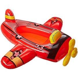 Intex Inflatable Red Airplane Pool Cruiser Boat for Children