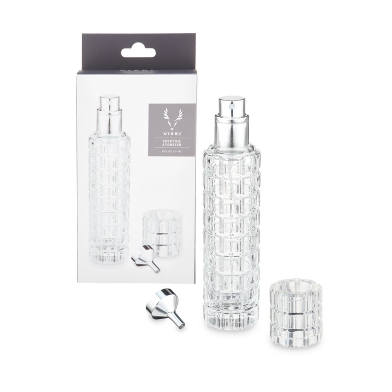 Viski Martini Atomizer Perfect for Vermouth or Bitters, Travel Spray