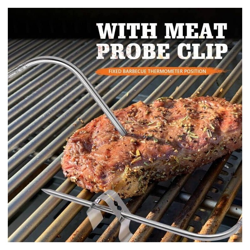 Replacement High-Temperature Meat Probe for Pellet Grills and Pellet Smokers