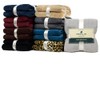 PAVILIA Premium Fleece Blanket with Sleeves for Women Men Adult,