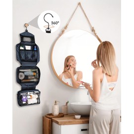 Seaforie Toiletry Bag, darkblue, Modern