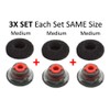3X Ultra Comfort Eartips Ear Buds Replacement Earphone Ear Tips