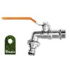 Outlet Valve with Ball Valve, Male Thread 1/2 Inch