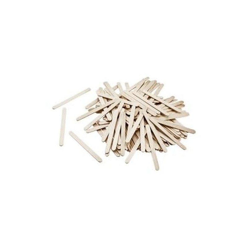 Folia 2292 Wood Sticks (Pack of 500) 114 x 10