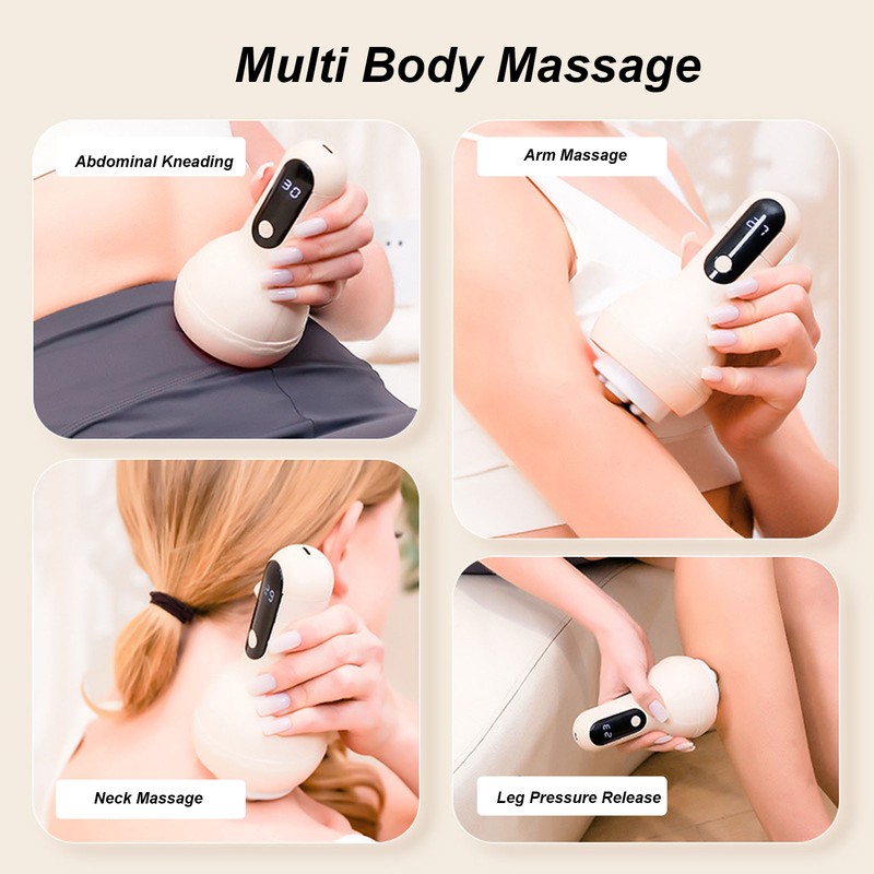 Electric Abdominal Massager Promotes Digestive Health Automatic Belly Massager for