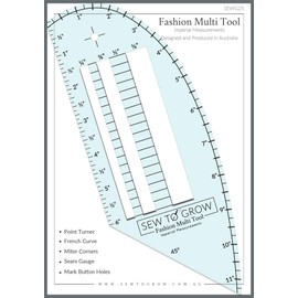 Sew to Grow Fashion Multi Tool Pattern, white