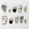 Nail Tips, Press on Nail, Set of 10, Handmade Nail