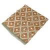GURU SHOP Hand Printed Cotton Cloth, Indian Block Print Scarf