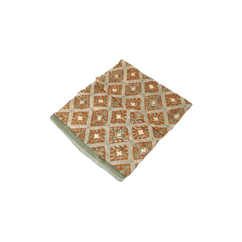 GURU SHOP Hand Printed Cotton Cloth, Indian Block Print Scarf